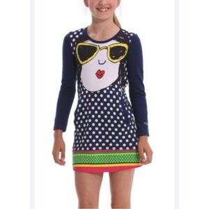 DESIGUAL Girls Long Sleeve Dress